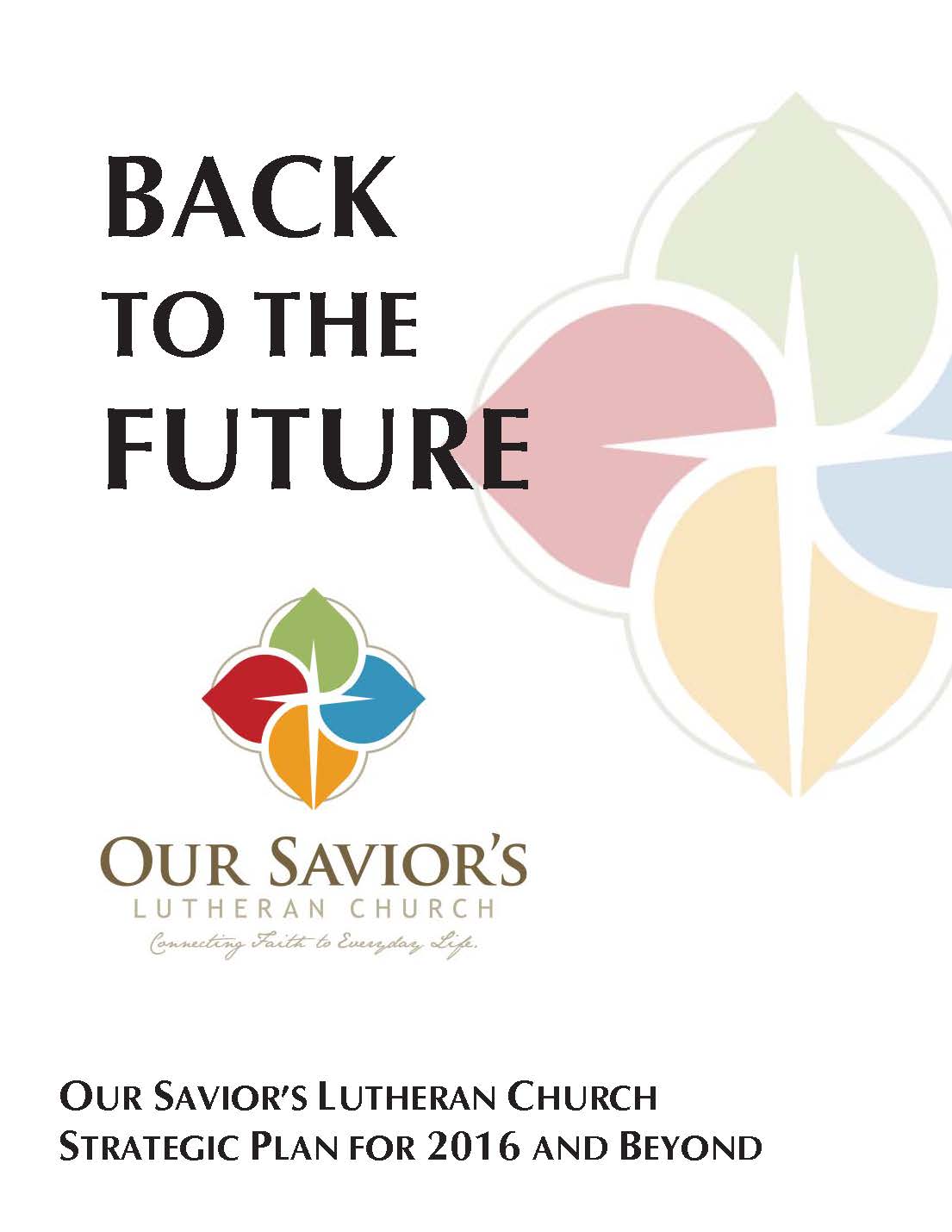 Our Savior's Lutheran Church Annual Report cover