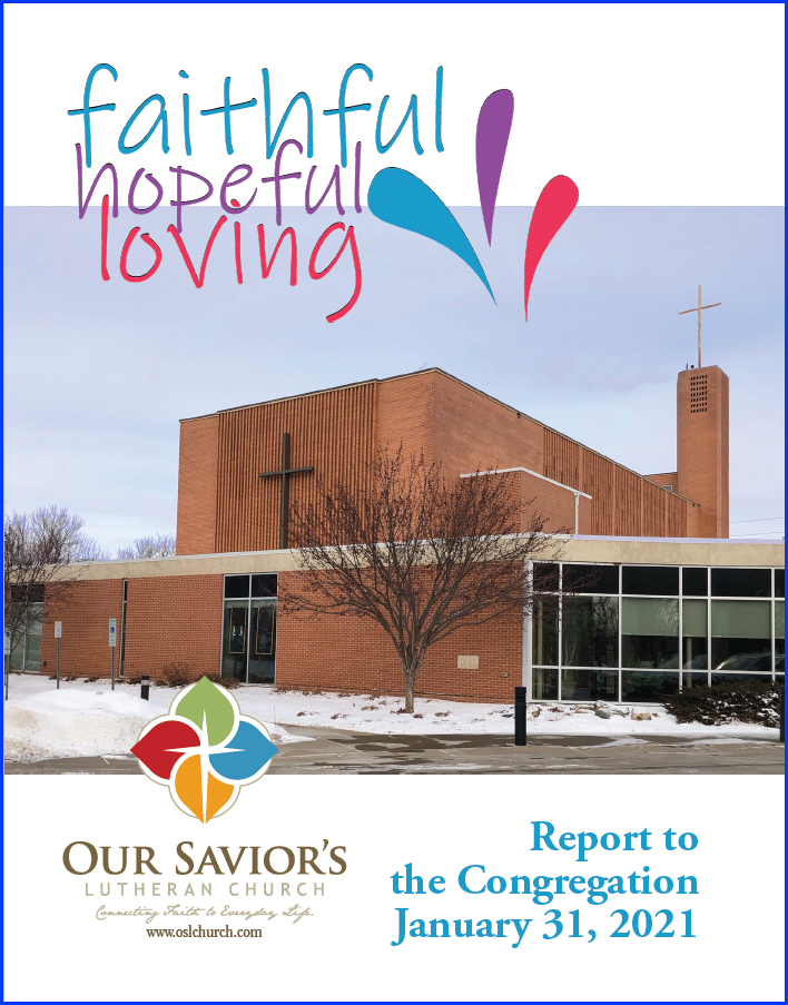 Report Cover for January 31, 2021, meeting