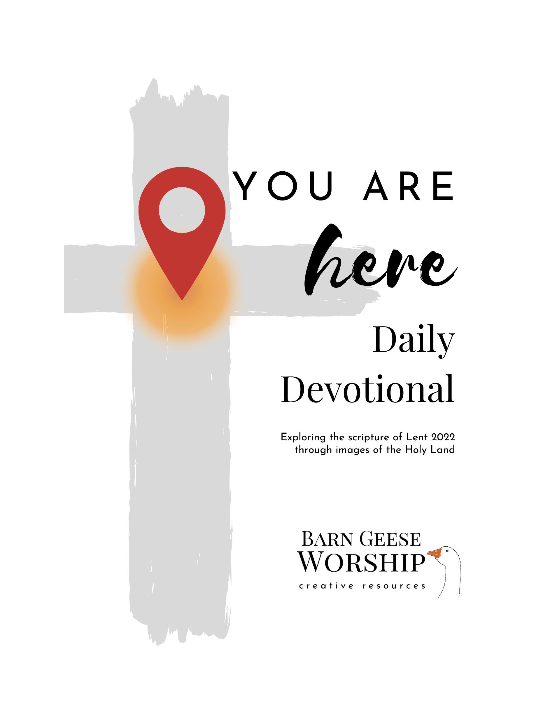 You Are Here devotional cover