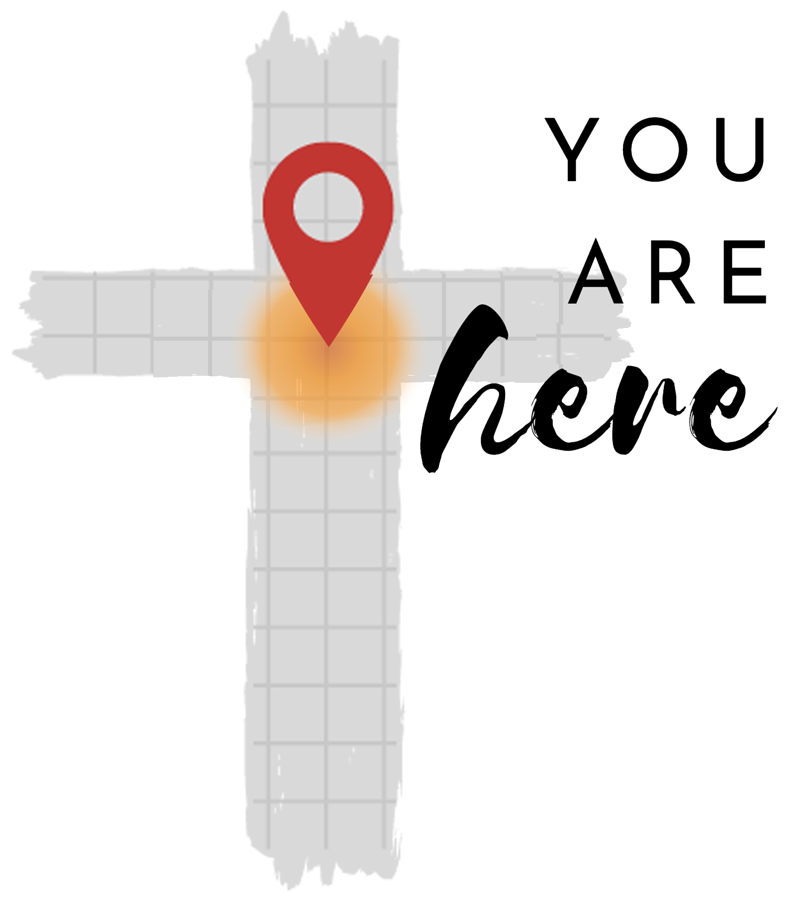 You Are Here Lenten logo