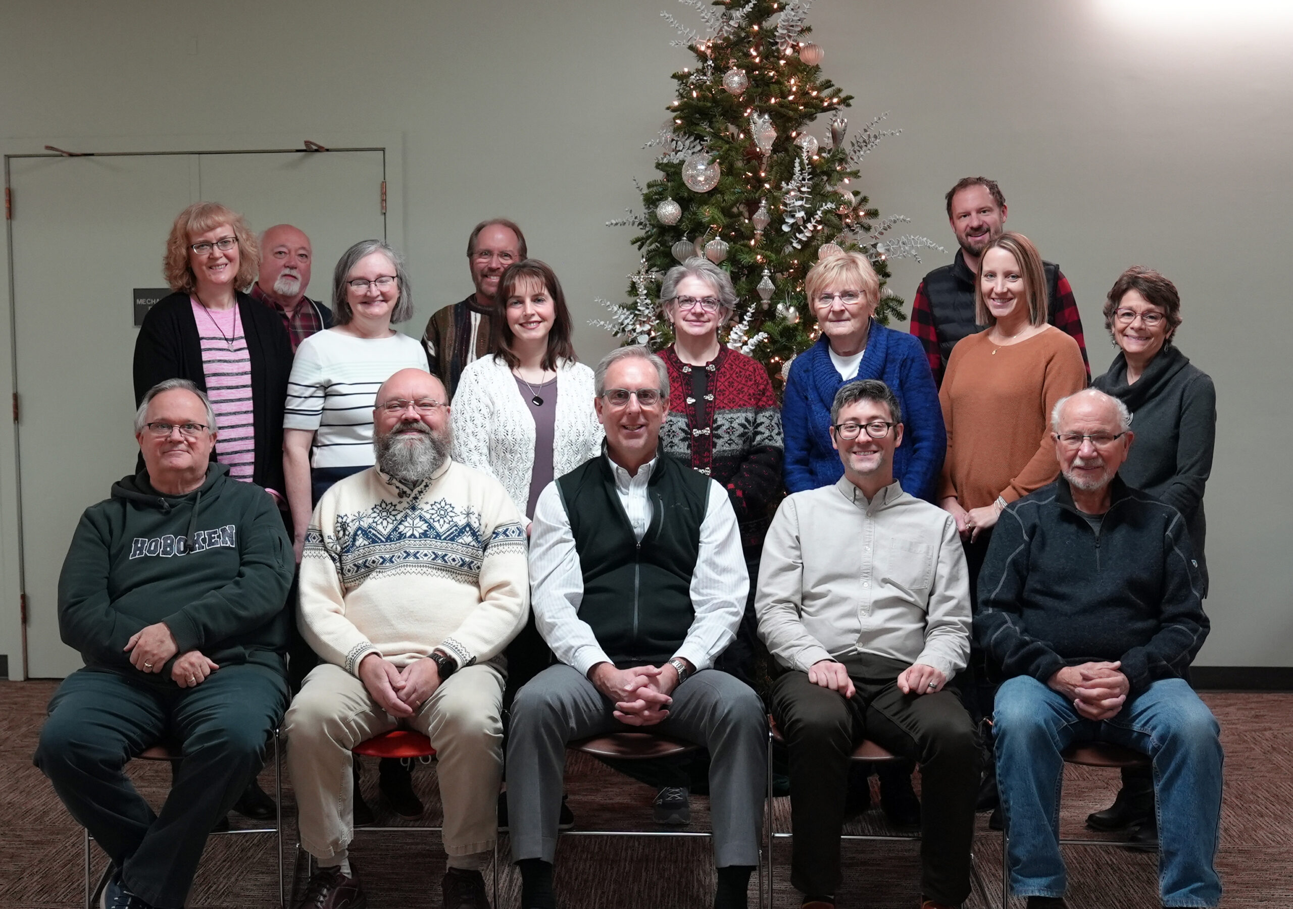 Our Savior's Staff Christmas Photo 2022