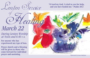 Healing Service graphic