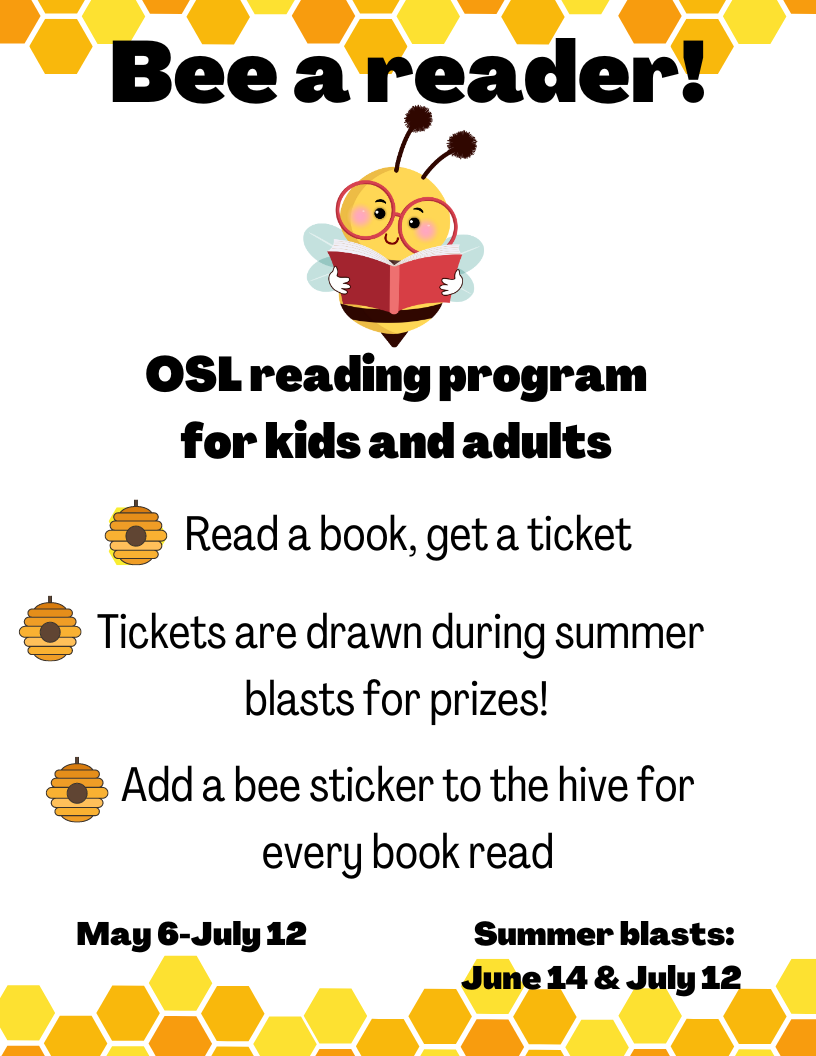 Bee a Reader Poster